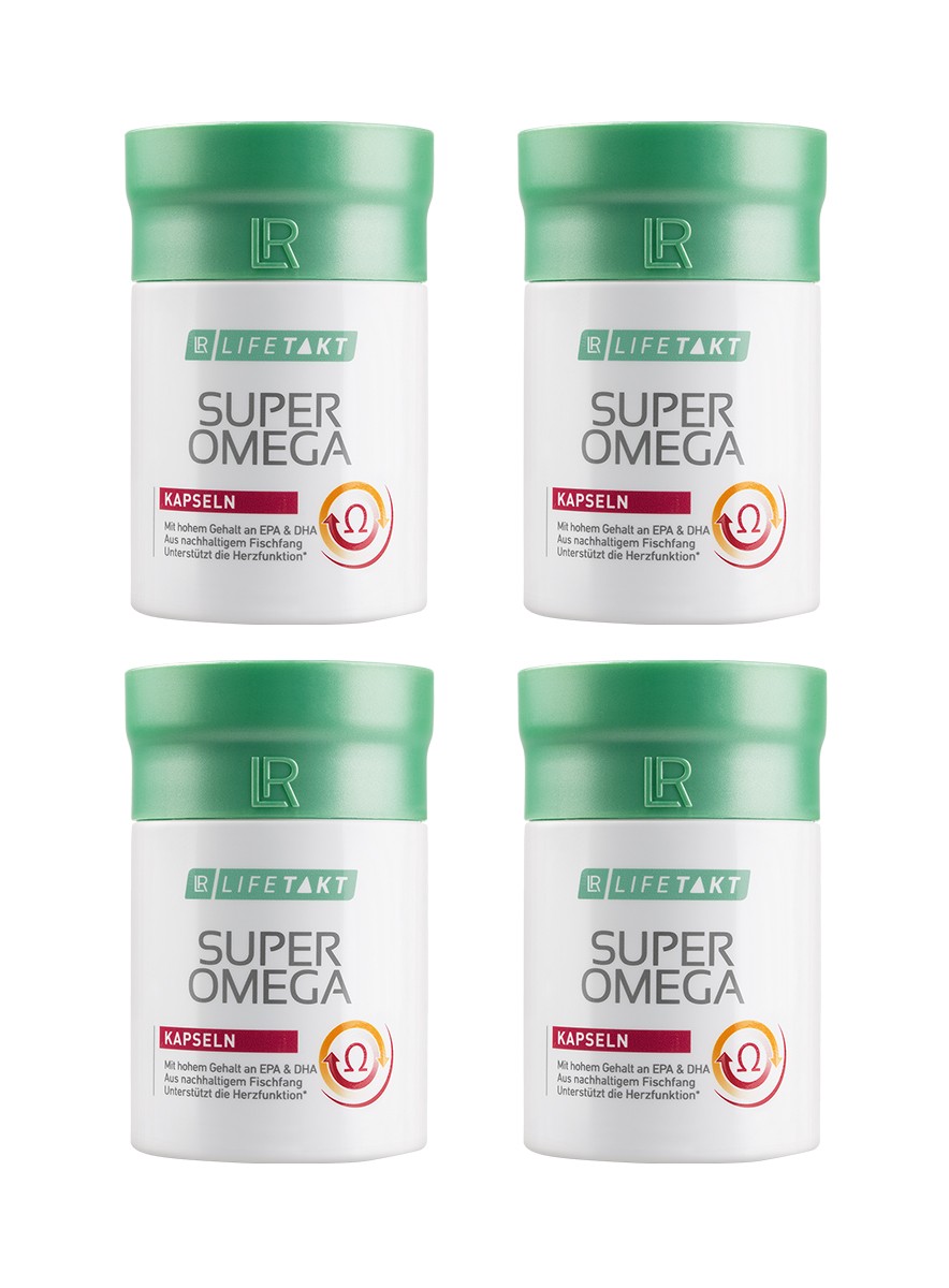 HEALTH \u0026 BEAUTY :: Διατροφή :: Super Omega, Woman Phyto, Reishi Plus,  Active Freedom :: LR Super Omega Κάψουλες Σετ 4 τεμ Χ 60 κάψουλες 80144-599  100g