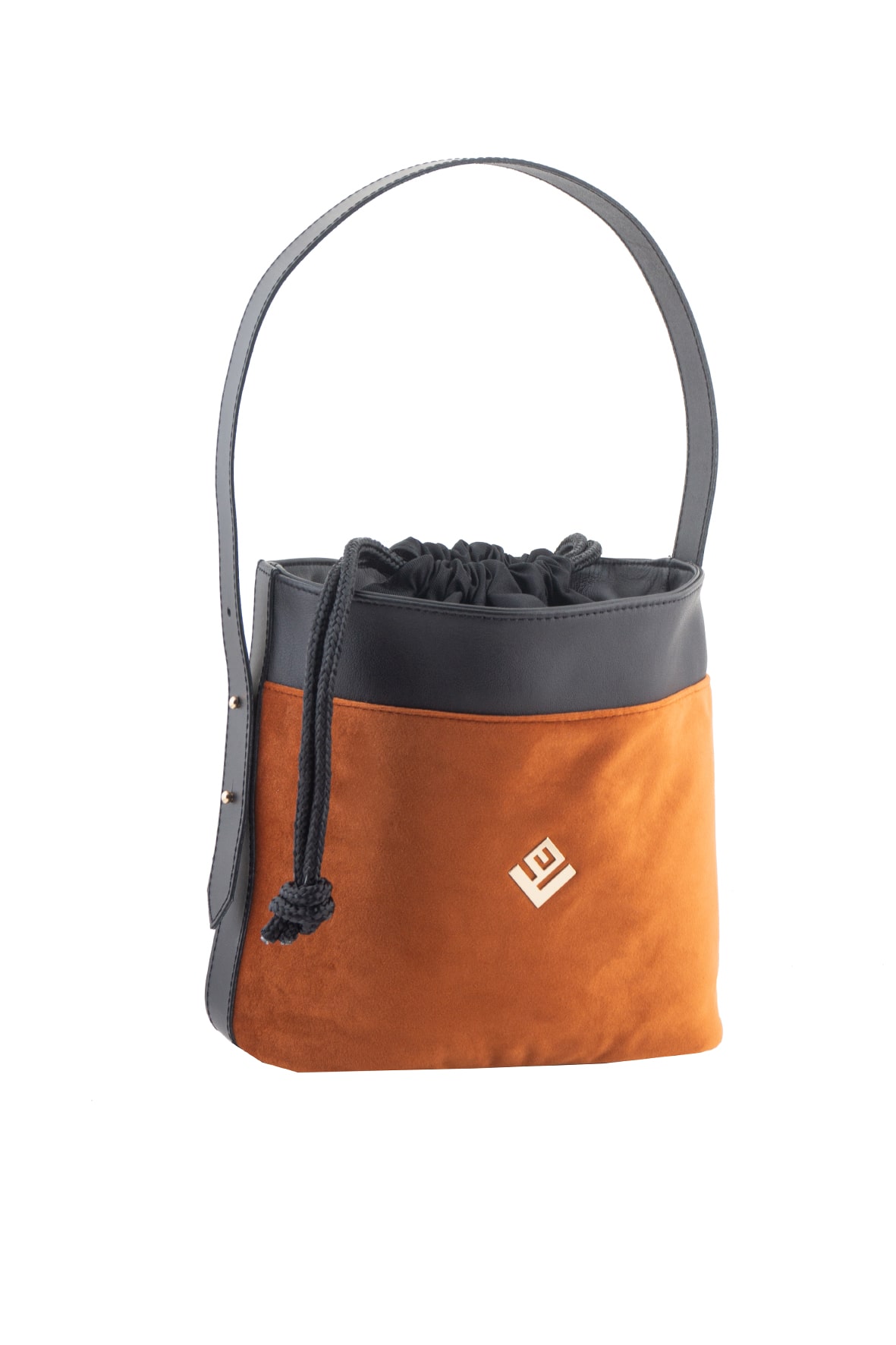 Τσάντα Χειρός Lovely Handmade Emilia S Velvet Bag | Copper - 11EMI-SVE-15