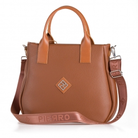 Γυναικεία τσάντα ώμου Pierro Accessories Myla 90686DL11 Ταμπά