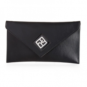 Γυναικεία τσάντα φάκελος Pierro Accessories Phigalia Plain 90654SY01 Μαύρο