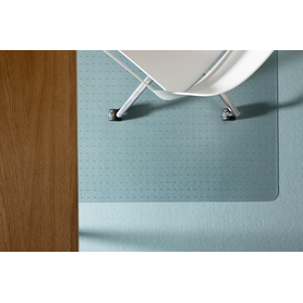 Προστατευτικό δαπέδου διάφανο Ecoblue DuraGripMeta® O 1,10 x 1,20 για μοκέτα RS Office Products
