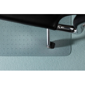 Προστατευτικό δαπέδου διάφανο Ecoblue DuraGripMeta® O 1,50 x 1,20 για μοκέτα RS Office Products