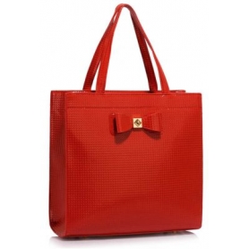 Γυναικεία τσάντα Shoulder Bag Bow Decoration LS00383A - Red