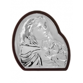 Ασημένια καθολική εικόνα Παναγία Ferruzzi MA/E906-2 27 x 29 cm