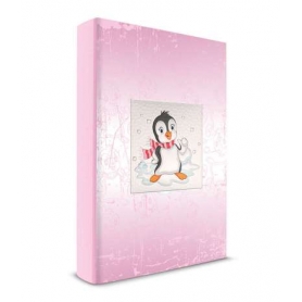 Παιδικό άλμπουμ 920 πινγκουϊνάκι 20x25 ροζ