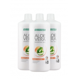 LR Aloe Vera Drinking Gel (Πόσιμη Αλόη) Peach Flavour 3000 ml Σετ 3τεμ. (4 μηνο πρόγραμμα AUTOSHIP)