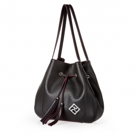 Γυναικεία Τσάντα Ώμου Pierro Accessories 90612DL01 Μαύρο