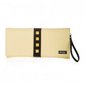 Γυναικεία τσάντα φάκελος Pierro Accessories 90681MO62 Κίτρινο