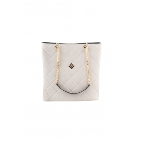 Καπιτονέ Shopper Bag Lovely Handmade Dreamy Onar Bag | Dirty White 12SH-C-54
