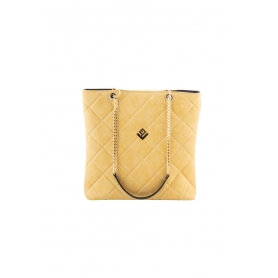 Καπιτονέ Shopper Bag Lovely Handmade Dreamy Onar Bag | Yellow 12SH-C-19