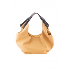 Γυναικεία Τσάντα Ώμου Lovely Handmade Helios Small Pothos Bag | Mustard 12HE-MSO-46