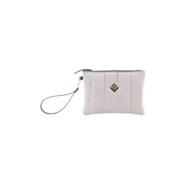 Γυναικείος Φάκελος Χειρός Lovely Handmade Bend Elpis Handbag | Grey 12BE-FL-03