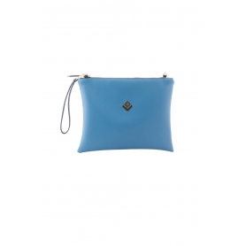 Γυναικείος Φάκελος Χειρός Lovely Handmade Luxurious Pothos Handbag | Aegean Blue 12N-XSO-23