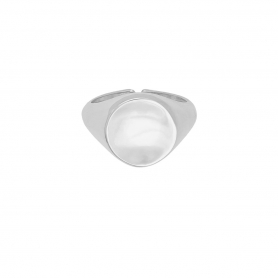 Σεβαλιέ δαχτυλίδι Excite Fashion Jewellery από επιπλατινωμένο ασήμι 925.  D-50-03-14