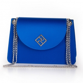 Γυναικεία τσάντα Ώμου Pierro Accessories Helia Satin 90658ST80 Royal Blue