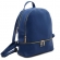 Γυναικεία Τσάντα Πλάτης Δερμάτινη TL142280-Μπλε