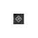 Γυναικεία τσάντα ώμου Pierro Accessories Rhea Monogram 90793PM01 Μαύρο