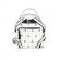 Γυναικείο σακίδιο πλάτης Pierro Accessories Nixie Mini Monogram 90551PM30 Πέρλα