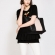 Γυναικεία τσάντα Shoulder Handbag Large LS00496 - Black / Nude