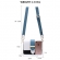 Γυναικεία Τσάντα Cross Body Shoulder Bag AG00692  - White / Black / Blue