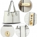 Γυναικεία τσάντα Anna Grace Tote Bag Croc AG00710 - White