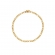 Bραχιόλι Excite fashion Jewellery αλυσίδα απο επίχρυσο ατσάλι. B-1085-01-32