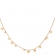 Κολιέ Excite Fashion Jewellery ροζ χρυσό με κρεμαστά στοιχεία από ανοξείδωτο ατσάλι N-65-62G