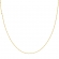 Κολιέ αλυσίδα Excite Fashion Jewellery  με μικρά τετράγωνα στοιχεία από επιχρυσωμένο ασήμι 925. 19G