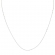 Κολιέ αλυσίδα Excite-fashion με μικρά τετράγωνα στοιχεία από επιπλατινωμένο  ασήμι 925 19S