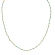 Κολιέ Excite fashion jewellery τυρκουάζ ροζάριο με ατσάλινη αλυσίδα. K-1620-01-30-55