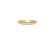 Δαχτυλίδι μισόβερο Excite Fashion Jewellery, με λευκά ζιργκόν από επιχρυσωμένο ασήμι 925. D-76-AS-G-79