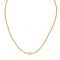 Κολιέ Boho της Excite Fashion Jewellery, με μαργαριταράκια, και χρυσές χάντρες. N-110417-85
