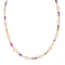 Κολιέ Boho της Excite Fashion Jewellery, με περλίτσες, χρυσές και χρωματιστές χάντρες. N-110420-85