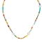 Κολιέ  Boho της Excite Fashion Jewellery, με πέρλες και πολύχρωμες χάντρες. N-110512-69