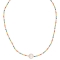 Κολιέ Boho της Excite Fashion Jewellery, με πέρλα και πολύχρωμες χάντρες. N-110513-69