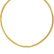 Κολιέ τριπλή αλυσίδα, από επιχρυσωμένο ανοξείδωτο  ατσάλι, της Excite Fashion Jewellery. N-1071-G-69
