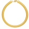 Κολιέ λαιμαριά, από επιχρυσωμένο ανοξείδωτο ατσάλι, της Excite Fashion Jewellery. N-2313A-G-11