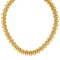 Κολιέ  αλυσίδα,  με κρικάκια, από ανοξείδωτο επιχρυσωμένο ατσάλι, της Excite Fashion Jewellery. N-606A-G-11