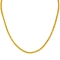 Κολιέ, πλεκτή αλυσίδα από  ανοξείδωτο επιχρυσωμένο ατσάλι (δεν μαυρίζει), της Excite Fashion Jewellery. K-1773-01-6