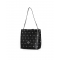 Γυναικεία Τσάντα Ώμου Pierro Accessories Irida Monogram 90788PM01 Μαύρο