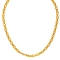 Επίχρυση αλυσίδα σχέδιο θήτα  από ανοξείδωτο ατσάλι της Excite Fashion Jewellery. K-1803-01