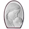 Ασημένια μοντέρνα καθολική εικόνα Παναγία με Χριστό MA/E902-1 25 x 33 cm