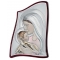 Ασημένια μοντέρνα καθολική εικόνα Παναγία με Χριστό MA/E903-3C 15 x 21 cm