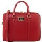 Τσάντα Laptop Δερμάτινη Prato 14''-Κόκκινο