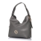Γυναικεία τσάντα ώμου Pierro Accessories Melusine Soft 90607DL28 Ατσάλι