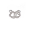 Δαχτυλίδι Excite Fashion Jewellery σε μοντέρνο σχέδιο από επιπλατινωμένο ανοξείδωτο ατσάλι (δεν μαυρίζει) και είναι υποαλλεργικό. R-59-028S