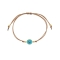 Βραχιόλι μακραμέ Excite fashion Jewellery με γαλάζιο ματάκι  μουράνο. B-1606-01-30-39