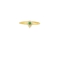 Δαχτυλίδι  Excite Fashion Jewellery, σταγόνα , με πράσινα  ζιργκόν,  από επιχρυσωμένο ασήμι 925. D-69-PRAS-G-5