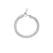 Διπλό βραχιόλι Excite Fashion Jewellery , αλυσίδα, φίδι & κρίκοι, από ανοξείδωτο επιπλατινωμένο ατσάλι. B-YH1155A-S-6
