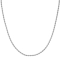 Κολιέ στριφτή αλυσίδα, Excite Fashion Jewellery  μεσαίου μήκους από επιπλατινωμένο ανοξείδωτο ατσάλι.  N-YH2027A-S-45